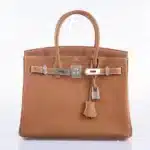 Hermès Birkin 30 Gold Togo Palladium Hardware