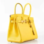 Hermès Birkin 30 Jaune de Naples Taurillon Novillo Gold Hardware