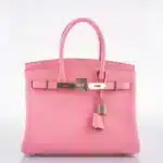 Hermès Birkin 30 Rose Confetti Epsom Palladium Hardware Lushentic Bags