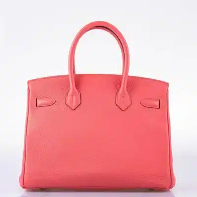 Hermès Birkin 30 Rose Lipstick Togo Palladium Hardware