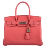 Hermès Birkin 30 Rose Lipstick Togo Palladium Hardware