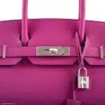 Hermès Birkin 30 Rose Pourpre Togo Palladium Hardware Fake luxury bags for sale