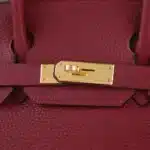 Hermès Birkin 30 Rouge Grenat Togo Gold Hardware