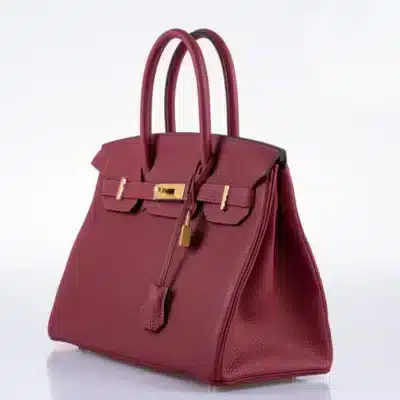 Hermès Birkin 30 Rouge Grenat Togo Gold Hardware