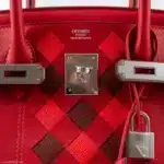 Hermès Birkin 30 Rouge de Coeur and Rouge H Swift & Epsom Palladium Hardware Fake luxury bags for sale