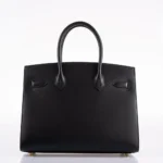 Hermès Birkin 30 Sellier Black Veau Monsieur Gold Hardware