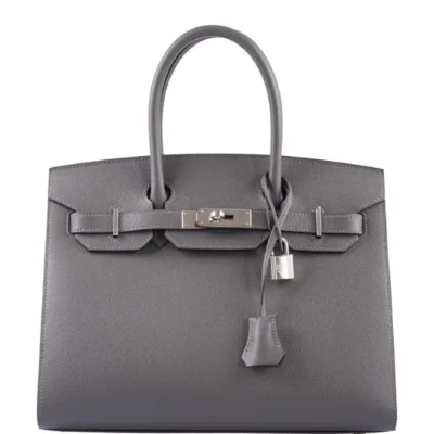 Hermès Birkin 30 Sellier Gris Meyer Epsom Palladium Hardware