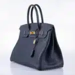 Hermès Birkin 35 Blue Nuit Togo Gold Hardware Lushentic Grade bags