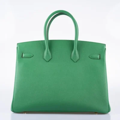 Hermès Birkin 35 Cactus Epsom Gold Hardware Lushentic Grade Bags