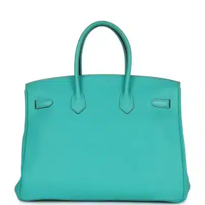 Hermès Birkin 35 Lagon Togo Palladium Hardware