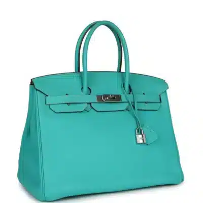 Hermès Birkin 35 Lagon Togo Palladium Hardware