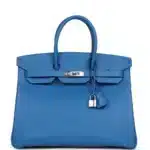 Hermès Birkin 35 Mykonos Epsom Palladium Hardware