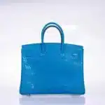 Hermès Birkin 35 Mykonos Matte Alligator Mississippiensis Palladium Hardware