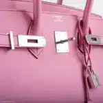 Hermès HSS 2012 Birkin 35 5P Bubblegum Epsom Palladium Hardware