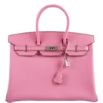 Hermès HSS 2012 Birkin 35 5P Bubblegum Epsom Palladium Hardware