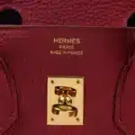 Hermès HSS 2015 Birkin 30 Rubis & Orange H Togo Gold Hardware