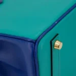 Hermès HSS 2016 Birkin 25 Blue Paon and Blue Electric Epsom leather Gold Hardware