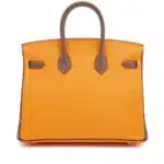 Hermès HSS 2017 Birkin 25 Jaune D'Or and Etain Epsom Gold Hardware