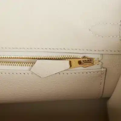 Hermès HSS Birkin 25 Bleu Nuit and Craie Togo Gold Hardware