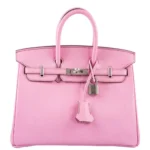 Hermès HSS Birkin 25 Bubblegum Pink 5P Epsom Palladium Hardware