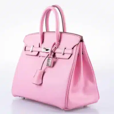 Hermès HSS Birkin 25 Bubblegum Pink 5P Epsom Palladium Hardware