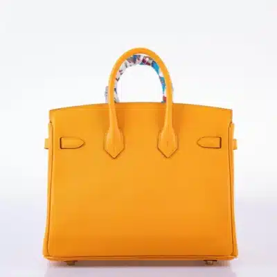 Hermès HSS Birkin 25 Jaune D'Or Epsom Gold Hardware Replica Bags