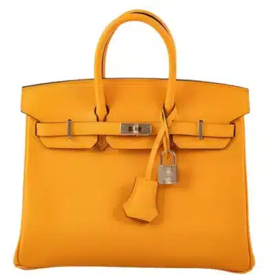 Hermès HSS Birkin 25 Jaune D'Or Epsom Gold Hardware Replica Bags