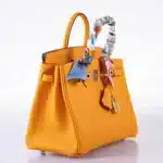 Hermès HSS Birkin 25 Jaune D'Or Epsom Gold Hardware Replica Bags