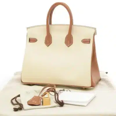 Hermès HSS Birkin 25 Nata Gold Champagne Swift Champagne Gold Hardware