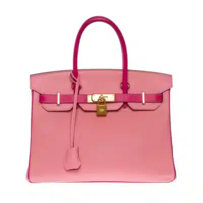 Hermès HSS Birkin 30 Pink Epsom Brushed Gold Hardware