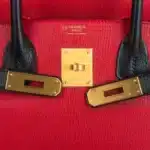 Hermès HSS Birkin 40 Tri-Color Electric Blue/Mangue/Rose Tyrien Epsom Brushed Gold Hardware