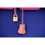 Hermès HSS Birkin 40 Tri-Color Electric Blue/Mangue/Rose Tyrien Epsom Brushed Gold Hardware