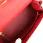 Hermès HSS Kelly 25 Sellier Rouge Vif Verso Ostrich Gold Hardware Lushentic quality