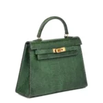 Hermès HSS Vintage kelly 15 Sellier Green Niloticus Lizard Convertible Constance Belt Gold Hardware Quality Rep