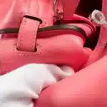 Hermès Kelly 25 Retourne Rose Azalee Swift Palladium Hardware Lushentic bags