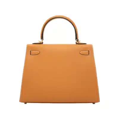 Hermès Kelly 25 Sellier Toffee Epsom Gold Hardware