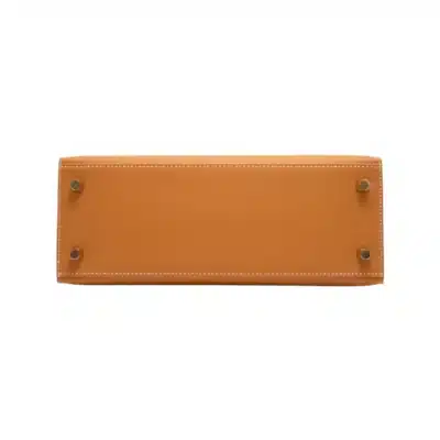 Hermès Kelly 25 Sellier Toffee Epsom Gold Hardware