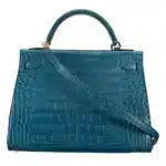 Hermès Kelly 32 Retourne Colvert Matte Alligator Mississippiensis Gold Hardware