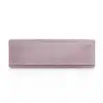 Hermès Kelly Pochette Lilac Doblis Suede Palladium Hardware Replica inspired