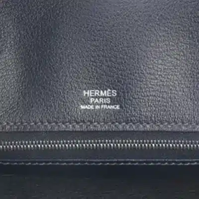 Hermès Limited Edition 2013 Birkin 30 Bleu Indigo Fjord logo1