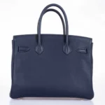 Hermès Limited Edition Birkin 30 Blue Nuit and Rose Pourpre Togo Palladium Hardware Luxury bag lookalikes