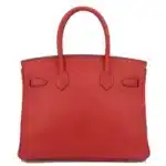 Hermès Limited Edition Tressage Birkin 30 Rouge De Coeur/Rouge H/Rouge Piment Swift & Epsom Palladium Hardware Replica inspired