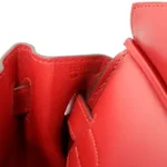 Hermès Limited Edition Tressage Birkin 30 Rouge De Coeur/Rouge H/Rouge Piment Swift & Epsom Palladium Hardware Replica inspired