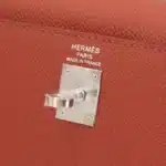 Hermès Limited Edition Kelly 25 Sellier Rouge Venitien/Rouge Sellier/Rose Texas Epsom Palladium Hardware Lushentic Grade bags