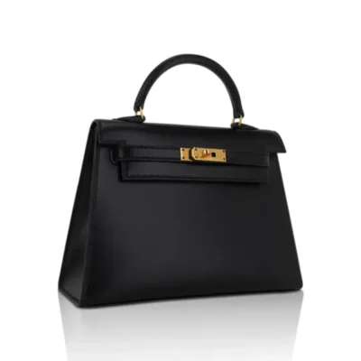 Hermès Micro Kelly 15 Sellier Black Box Calfskin Gold Hardware Lushentic quality