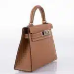 Hermès Mini Kelly 20 II Sellier Gold Epsom Palladium Hardware