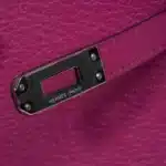 Hermès Mini Kelly 20 II Sellier Rose Pourpre Chevre Palladium Hardware Affordable