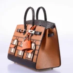 Hermès HSS Rare Collectible Birkin 20 Sellier Gold Madame And Ebene Matte Alligator Missipensis Day Faubourg Palladium Hardware