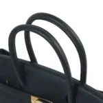 Hermès Rare Collectible Birkin 30 Black Swift, Togo & Toile H 3 In 1 Handbag Gold Hardware