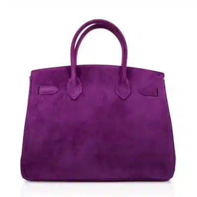 Hermès Rare Collectible Birkin 30 Violet Doblis Palladium Hardware Affordable